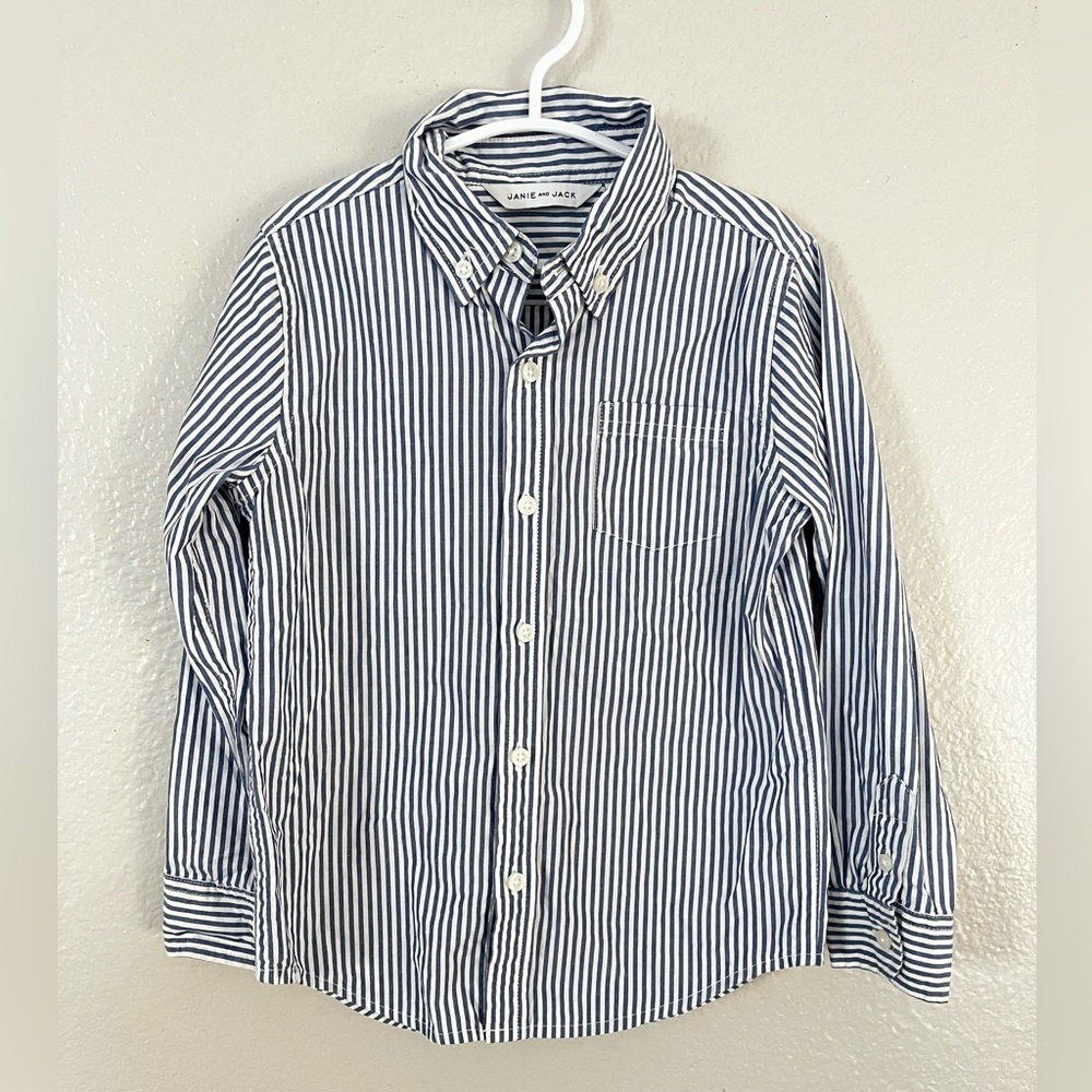 Janie and Jack Toddler Boy Summer Spring Shirt Size: 4